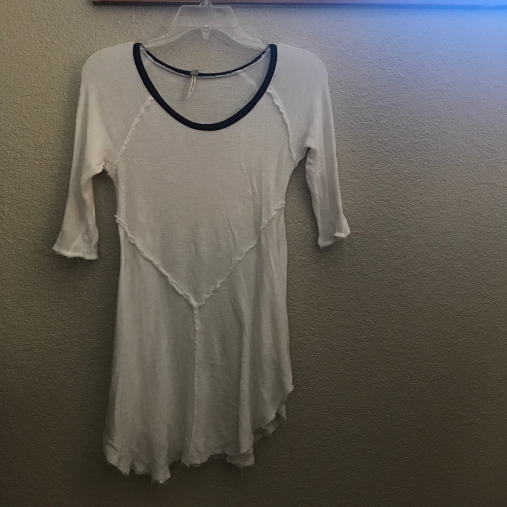 Free People Flowy Shirt